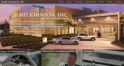 Desktop Screenshot of mdjohnsoninc.com
