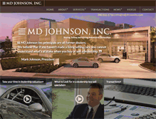 Tablet Screenshot of mdjohnsoninc.com